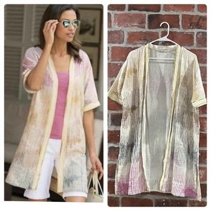 Soft Surroundings Rio Vista Cardigan Size S/M